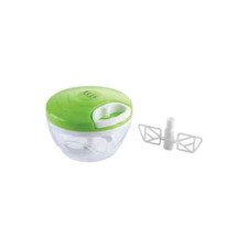 2-Cup Manual Mini Food Processor, 500ml Pull-Cord Chopper with 3 Blades Choppers / Food Processors price