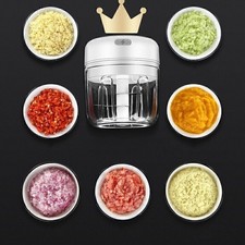 Electric Mini Garlic Chopper Masher Portable Small Food Processor Mincer Grinder Choppers / Food Processors price