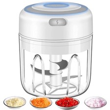 Electric Mini Food Processor, One-Click Garlic Meat Grinder USB Rechargeable USA Choppers / Food Processors price