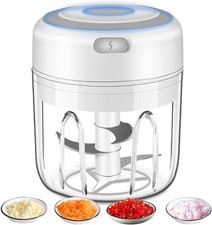 Electric Garlic Chopper Onion Mincer Vegetable Chopper Portable Meat Grinder USB Choppers / Food Processors price