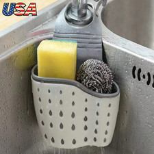 Silicone Sink Sponge Holder Caddy Basket Shower Soap & Brush Holder Kitchen Tool Sink price