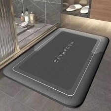 Quick Dry Bathroom Rug Non Slip Door Mat Kitchen Entry Floor Mat Bathroom Rug price