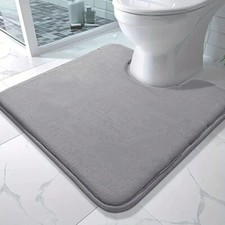 Large Size Bathroom Mat U-shaped Bathroom Carpet Toilet Mat Home Decoration Bathroom Rug price