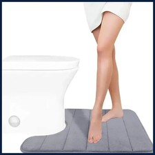 U-shaped toilet mat bathroom mat bathroom carpet bathroom carpet memory foam Bathroom Rug price