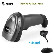 Zebra DS4608-XD40007VZCN 1D/2D Handheld Barcode Scanner Reader w/Stand USB Cable Barcode Readers price