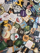 Pack Of 40 Brand New Unused Assorted Beer mats / Coasters Coaster price