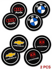 2x Non-Slip Car Cup Holder Mats-Rubber Insert Coasters for Car Interior Coaster price