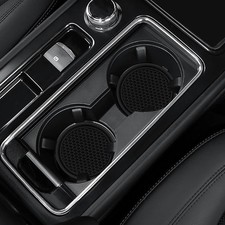 4 Pack Car Coasters 2.75 Inch Universal Non Slip Cup Holder Insert Silicone Mat Coaster price