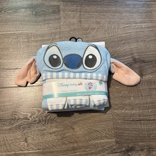 Disney Stitch Baby Hooded Towel and Washcloth Set NEW Baby Towel price