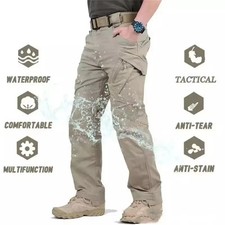US Men Tactical Cargo Pants Soldier Straight-fit Work Combat Trousers Outdoor AA Pants (Outdoor) price