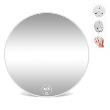 40X Magnifying Makeup Mirror 5 Inch, Handheld Travel Suction Cup Mounting Tool Makeup Mirror price