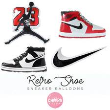 Sneaker Shoe Jordons Balloons || sneaker party, basketball theme, retro kicks Birthday & Party price