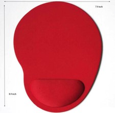 PC Mouse pad Ergonomic Comfortable Mat With Wrist Rest Support  Red Non Slip Mouse Pad price
