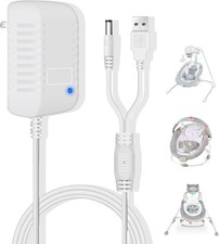 Charger for Ingenuity Baby Swing,Replacement Power Cord for Baby Rocker Baby Swing price