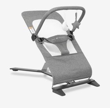 Baby Delight Alpine Organic Deluxe Portable Bouncer - Charcoal Tweed Baby Swing price