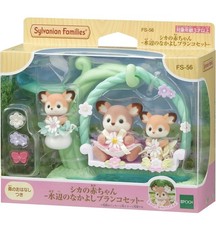 Sylvanian Families Baby Deer Water Friendship Swing FS-56 Set Calico Critters Baby Swing price