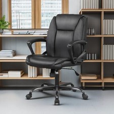 Home Office Chair Ergonomic Desk Chair PU Leather Task Chair Executive Rolling Executive Chair price