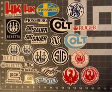 Gun Maker Stickers Multiple Options Available, Pick One Fridge Sticker price