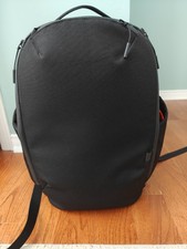 LTT Commuter Backpack - Black Exterior, Bright Orange Interior, Multi-pocket Unisex Backpack price