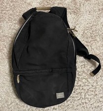 PORTER BEAT Daypack Backpack Unisex Canvas Large Capacity Black & Beige Unisex Backpack price