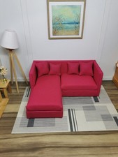 Dolls House 2 Seater Corner Sofa | 1:12th Scale | Handmade Corner Sofa / Set price