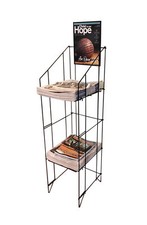 Wire Newspaper Rack Magazine Stand Literature Holder Book Magazine Display Magazine Rack / Newspaper Rack price