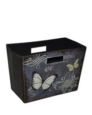 Magazine Holder Foldable Magazine Rack Newspaper Holder Single Slot Leather 15” Magazine Rack / Newspaper Rack price
