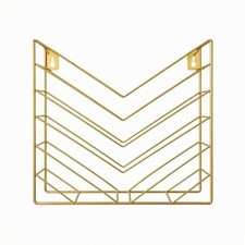 Wire Magazine Holder Angled Front Newspaper Rack Space Saving Magazine Rack / Newspaper Rack price