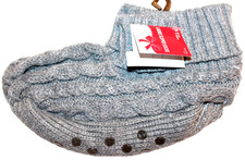 Women's Grey Bootie Slippers Slipper Socks Size 4-10 / 9-11 Women's Slipper Socks price