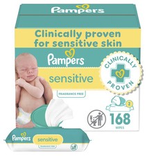 Pampers Sensitive Baby Wipes 168 Count Hypoallergenic Unscented Soft Wipes Baby Wipes price