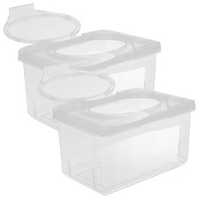 2pcs Wipe Dispenser Reusable Baby Wipe Container Nursery Home Baby Wipe Holder Baby Wipes price
