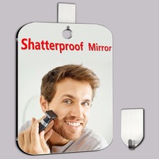 Shower Mirror Fogless for Shaving, Medium 8 x 6 inch Fogless Mirror for Shower Bathroom Mirror price