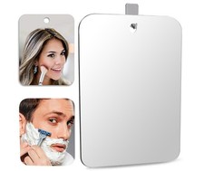 Deluxe Large Fogless Shower Mirror 11 in x 7.8 Anti-Fog Wall Hanging Bathroom Bathroom Mirror price