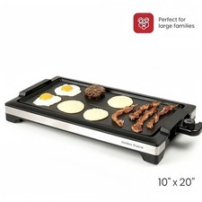 1800W Electric Indoor Griddle Large Non-Stick BBQ Grill for Pancake Burger Party Electric Grill-Barbecues price
