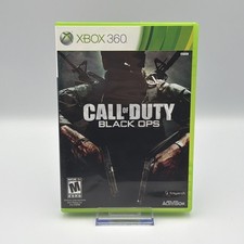 Call of Duty Black Ops Xbox 360 Complete CIB | Refurbished | MINT 🔥 Xbox Games price