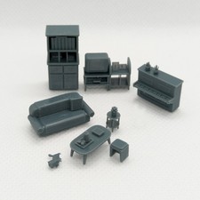 Yao's Studio 1/72 Miniature Sofa Home Appliances Piano Desk & Living Room Set Living Room & Lounge Set price