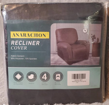 ANARACHON Leather Like Recliner Chair Covers Heavy Duty, 4 Pieces Lazy Boy Brown Living Room & Lounge Set price