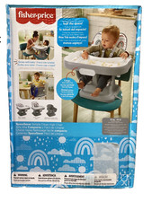 Fisher-Price Space Saver Simple Clean High Chair with Wraparound Deep Dish Tray High Chair price
