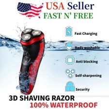 Men's Razor Rotary Waterproof Electric Shaver Pop-Up Trimmer Wet Dry Cordless US Shavers price