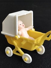 Vintage Liddle Kiddles Stroller Pram Baby Buggy Florence Niddle Nurse Accessory Baby Stroller-Pram Accessory price