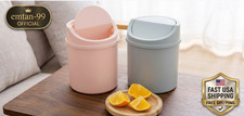 Mini Desktop Trash Can Swing Lid Table Garbage Bin Office Pencil Storage Office Trash Bin price