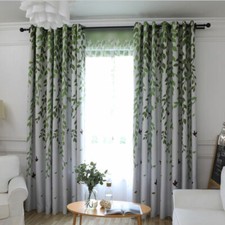 Bedroom Blackout Curtain Set Room Darkening Fabric Sheer Bird in Forest 1 Piece Bedroom Textiles & Dowry Set price