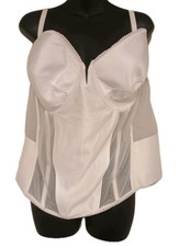 Size 46DD White Corset Bustier Shaper Top By Flattering Me Bustier price