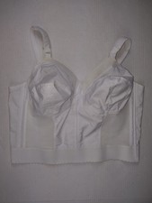 44B Vintage Shapewear Bustier Corset Top Lingerie Cotton Blend Adjustable Straps Bustier price