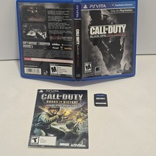 Call of Duty: Black Ops Declassified Ps Vita CIB with Manual / Insert TESTED PS Vita Games price