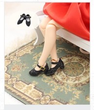 12" Neo Blythe doll Shoes Black high-heeled shoes High-Heeled Shoes price