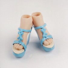1Pair 1/6 Scale Female Sandals Slippers High Heeled Shoes Action Figure Body 12" High-Heeled Shoes price