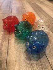 PLASTIC PIGGY BANK 5”X 4”x4"- SAVE COINS AND CASH FUN FOR KIDS CLEAR COLOR ONE Piggy Bank price