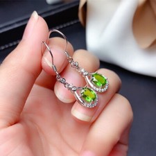 925 Silver Women Drop Earrings for Wedding Cute Cubic Zirconia Jewelry Silver Earrings price