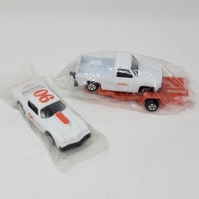 NOS Ertl 1980s Hardee's Road Runner Racing Team #90 Camaro + Truck & Trailer Runner price
